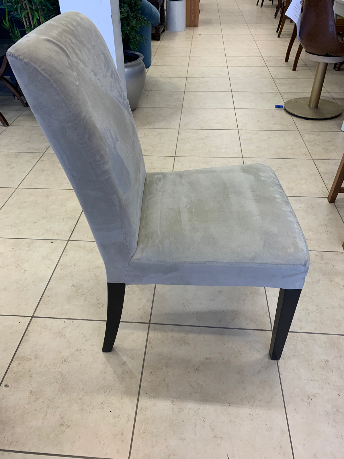 Greige Parsons Dining Chairs (Set of 6)