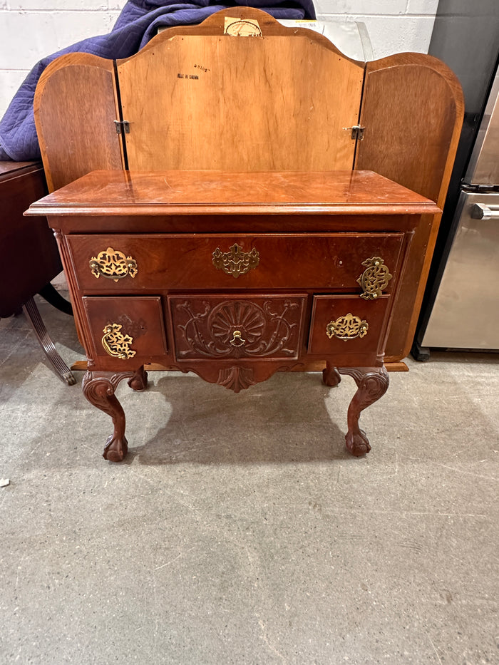 Solid wood sidebar w/ 4 drawers