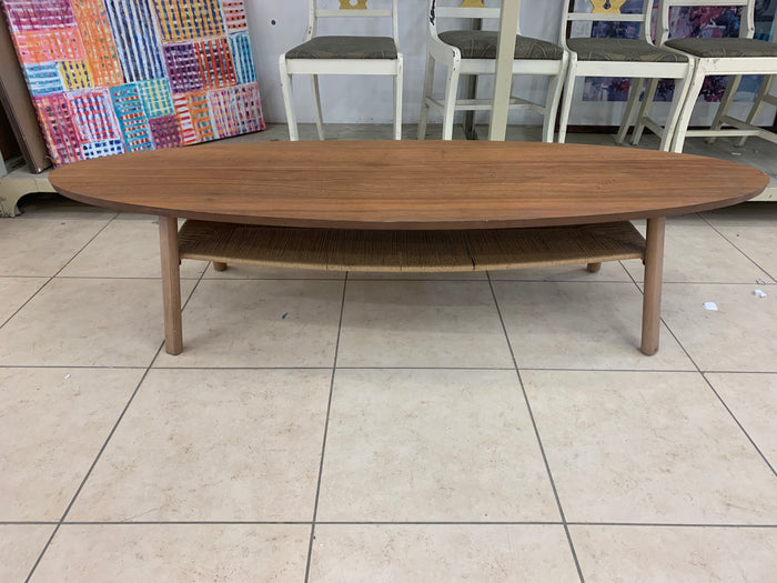 Wooden Tiki Style Coffee Table