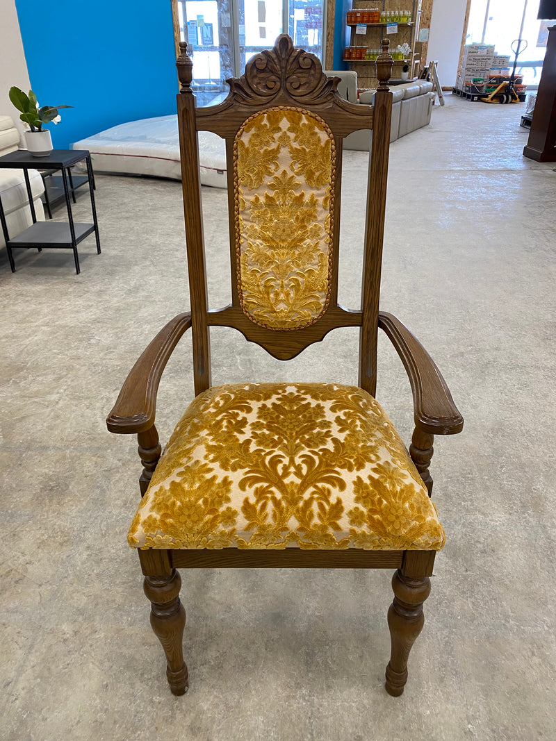 Acanthus Mustard Yellow Dining Set