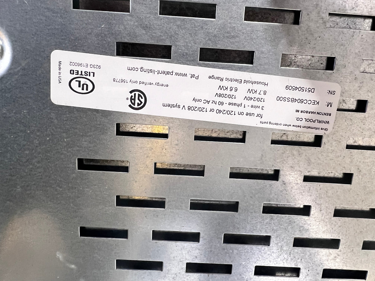 KitchenAid Electric Cooktop