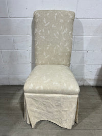 Cream Floral Dining Chair - Set of 4