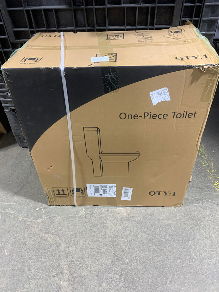 HOROW HWMT-8733U Compact One Piece Toilet for Small Bathroom