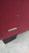 Natuzzi Red Leather Loveseat