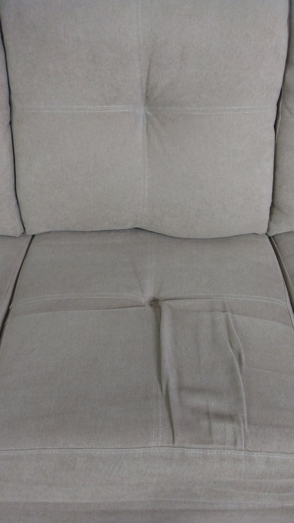 Taupe 3-Seat Sofa