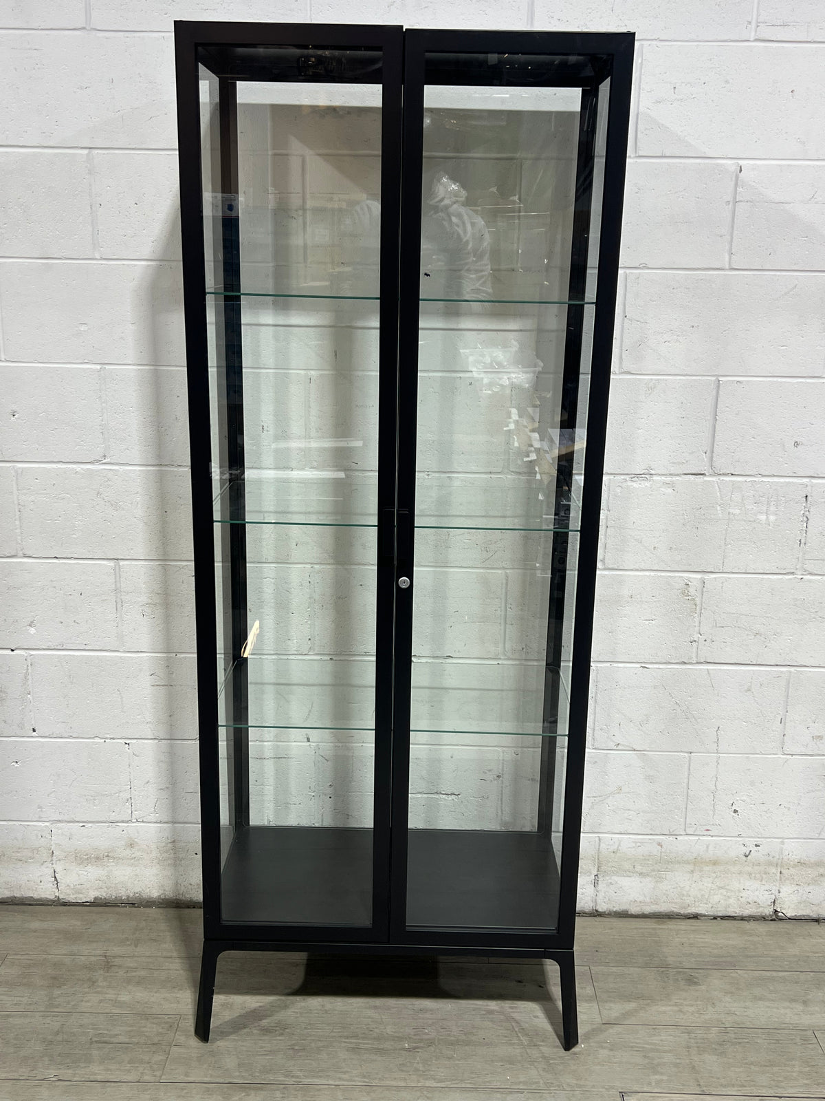 Glass Cabinet With 2 Doors