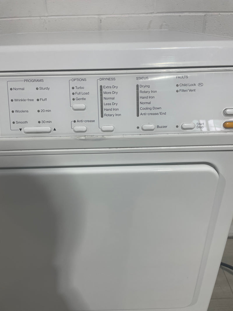 23"W MIELE Touchtronic DRYER
