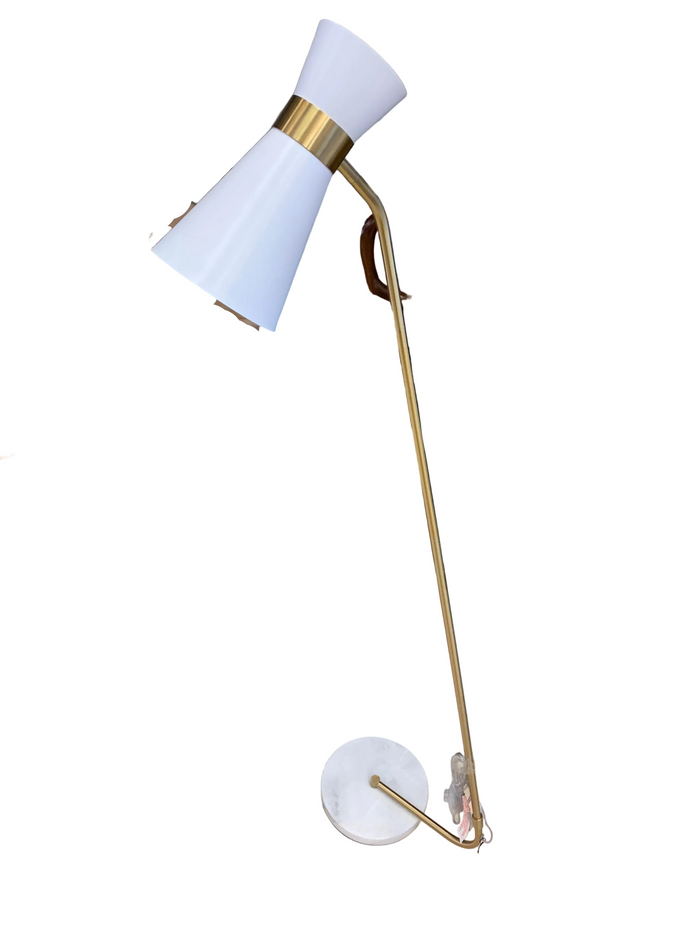 Golden Coloured Standing Lamp