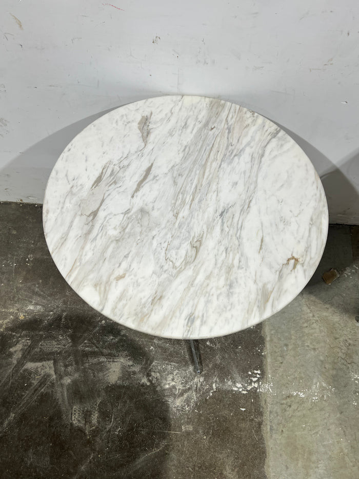 Round Marble / Metal Dining Table