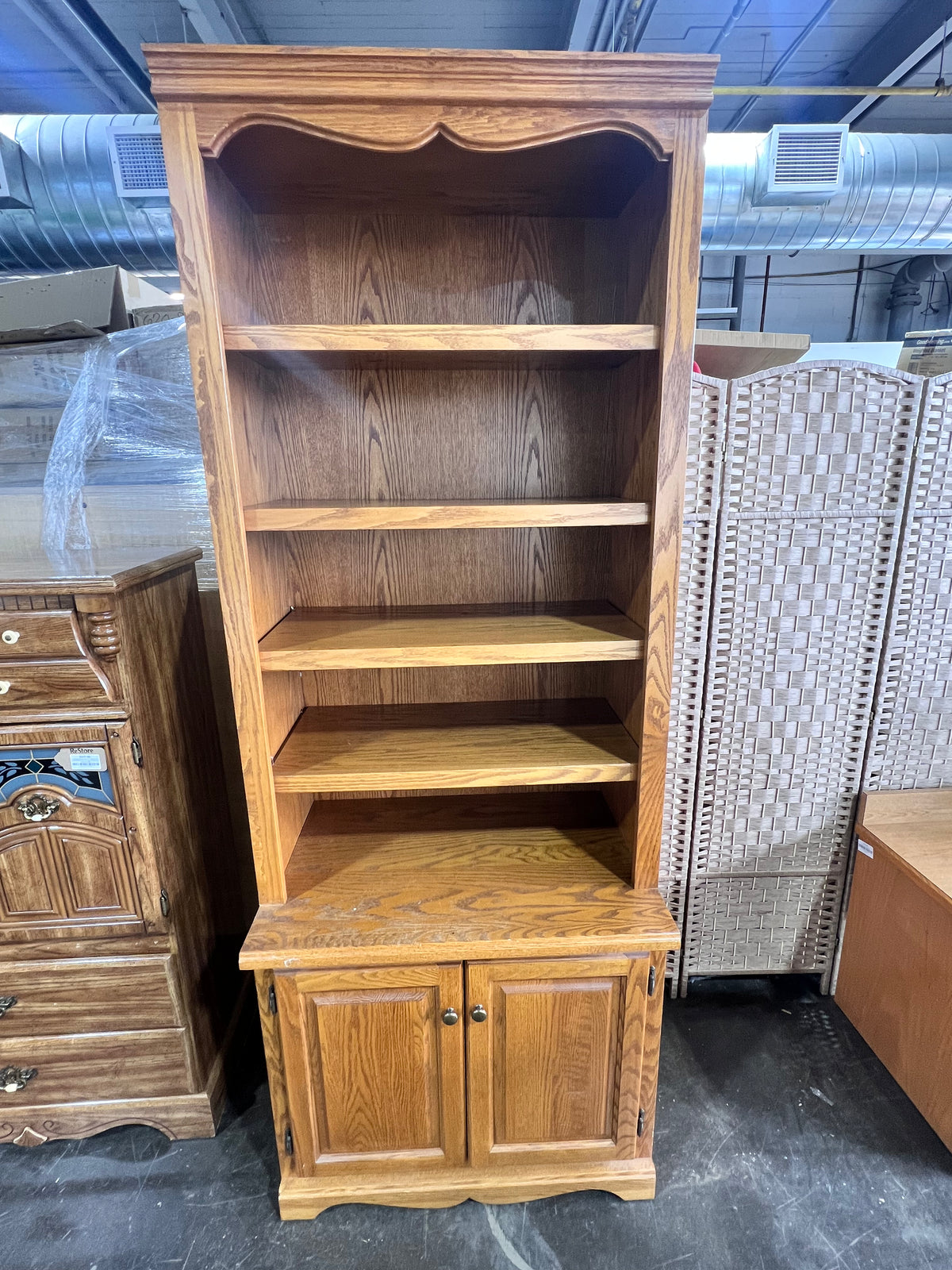 Oakwood Bookcase