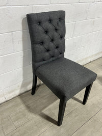 Tufted Parsons Chairs (2)