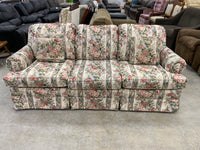 Clayton Marcus Floral Upholstered Sofa