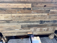 Reclaimed Wood Style Double Bedframe