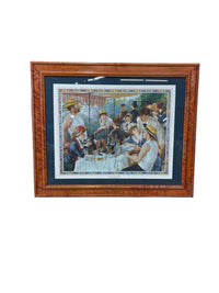 Framed Renoir Art Print "Luncheon of the Boating Party"