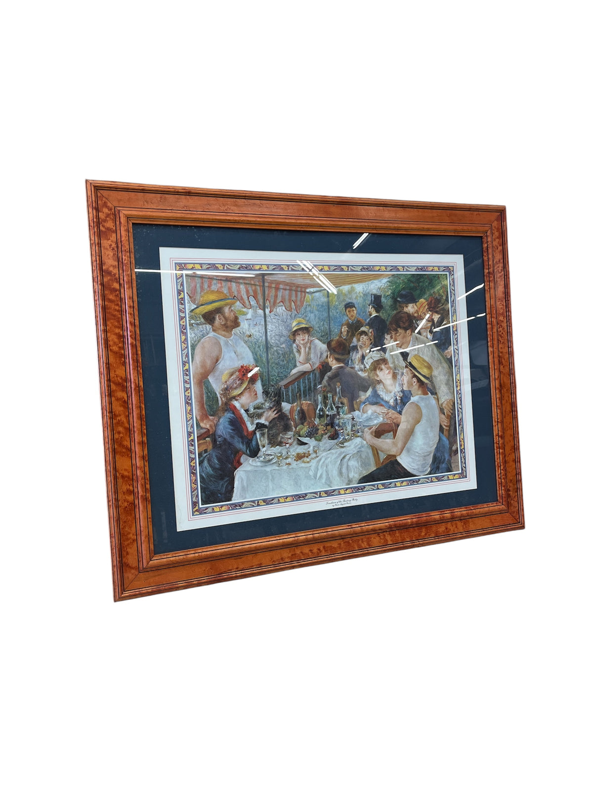 Framed Renoir Art Print "Luncheon of the Boating Party"