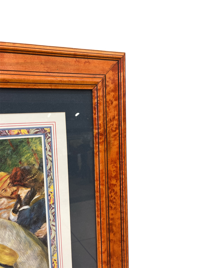Framed Renoir Art Print "Luncheon of the Boating Party"