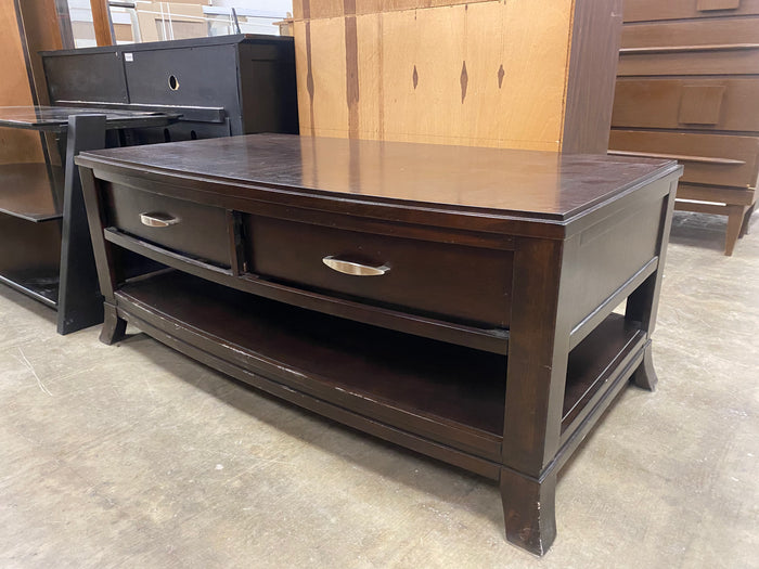 Coffee Table with Storage and 2 Drawers