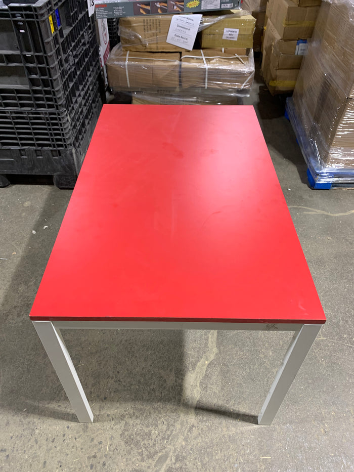 Ikea Melltorp Red Table