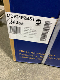 Midea 24" Front-Control Dishwasher with Interior Light - MDF24P2BST