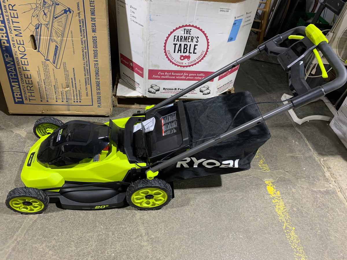 RYOBI 40V HP 20" Push Mower with 1Battery and Charger