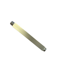Brushed Gold Square Shower Head with Arm