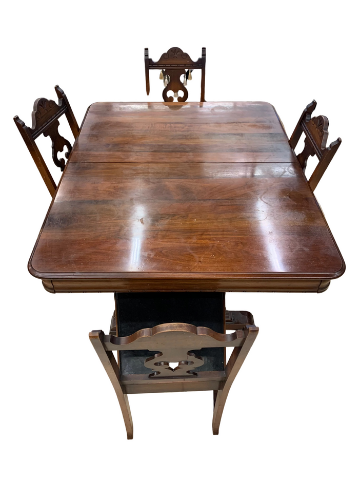 Vintage Tudor-Like Dining Set