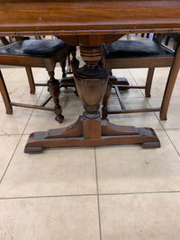 Vintage Tudor-Like Dining Set