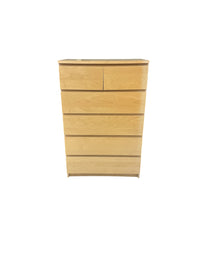 6 Drawer Dresser in Light Beige