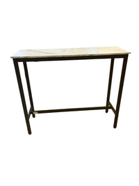 Modern Faux Marble Bar Table