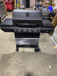 Nexgrill 5-Burner Liquid Propane Gas Grill with Side Burner in Black