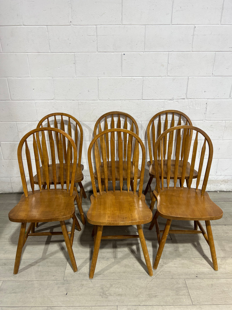 Windsor Back Dining Chair - Set of 6