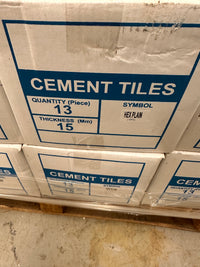 Green Cement Tile