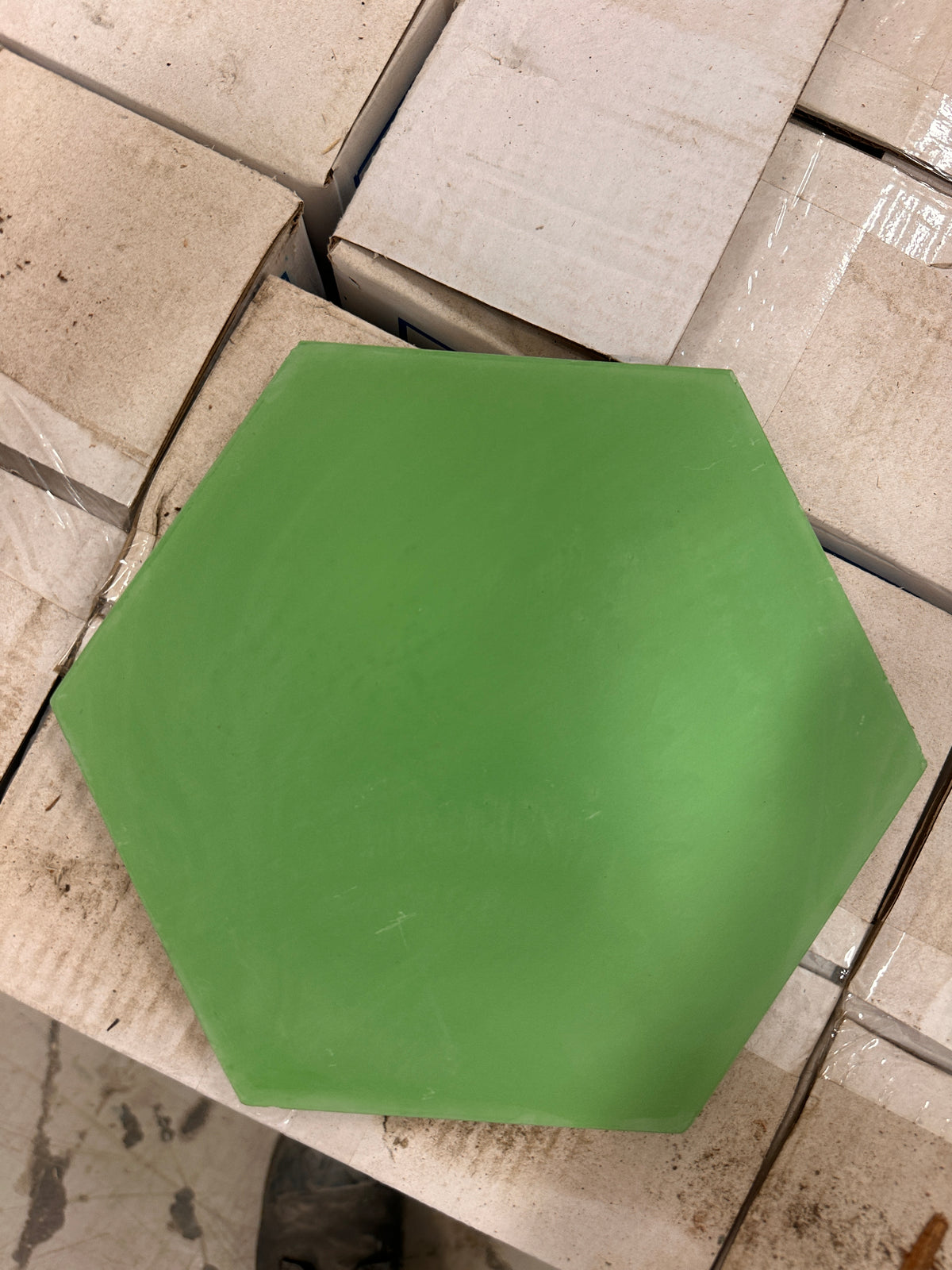 Green Cement Tile