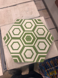 Hex 12 Cement Tiles