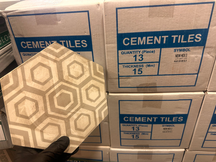 White Cement Tiles