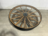 Wagon Wheel Coffee Table