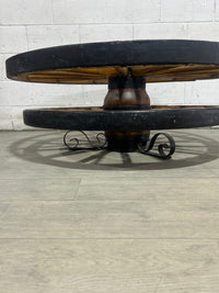 Wagon Wheel Coffee Table