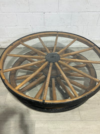Wagon Wheel Coffee Table