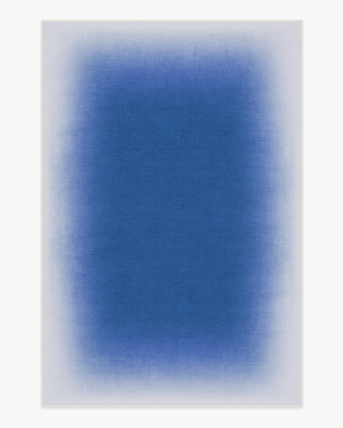 6’ x 9’ Ombré Sapphire Tufted Rug