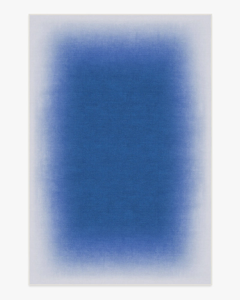 6’ x 9’ Ombré Sapphire Tufted Rug