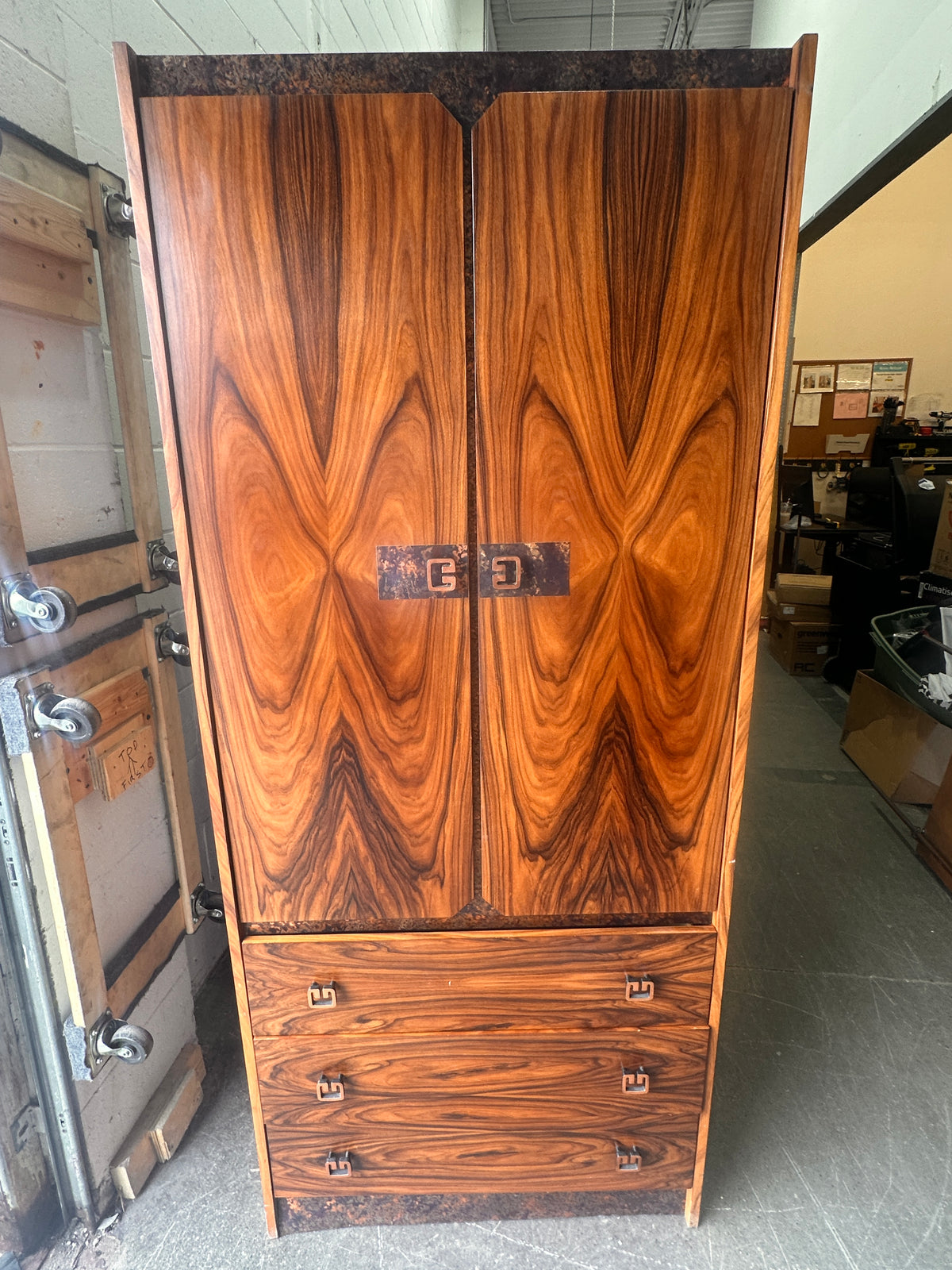 Large Wooden Armoire