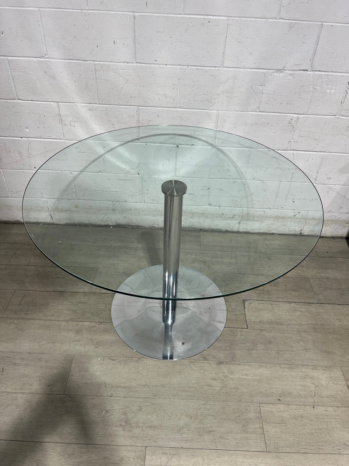 Round Glass Table