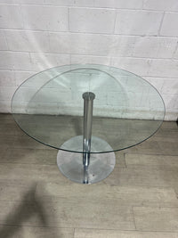 Round Glass Table