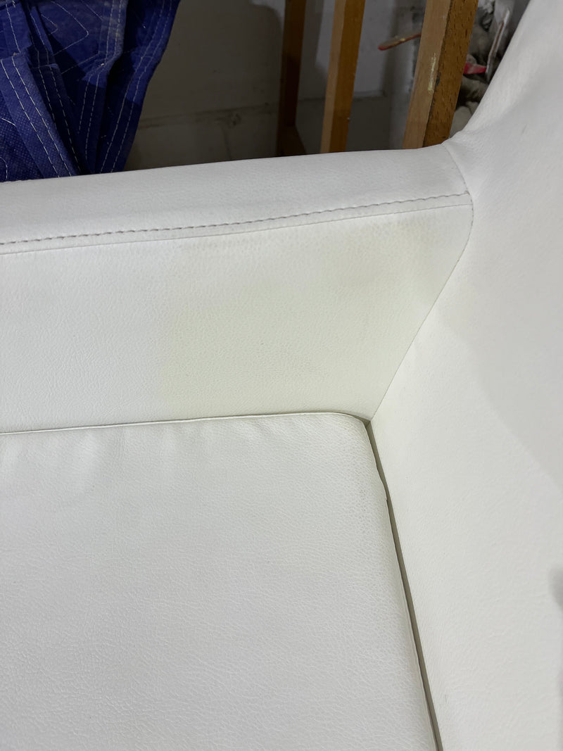 White Nova Metal Armchair by SoHoConcept