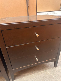Dark Brown End Tables ( Set of Two )