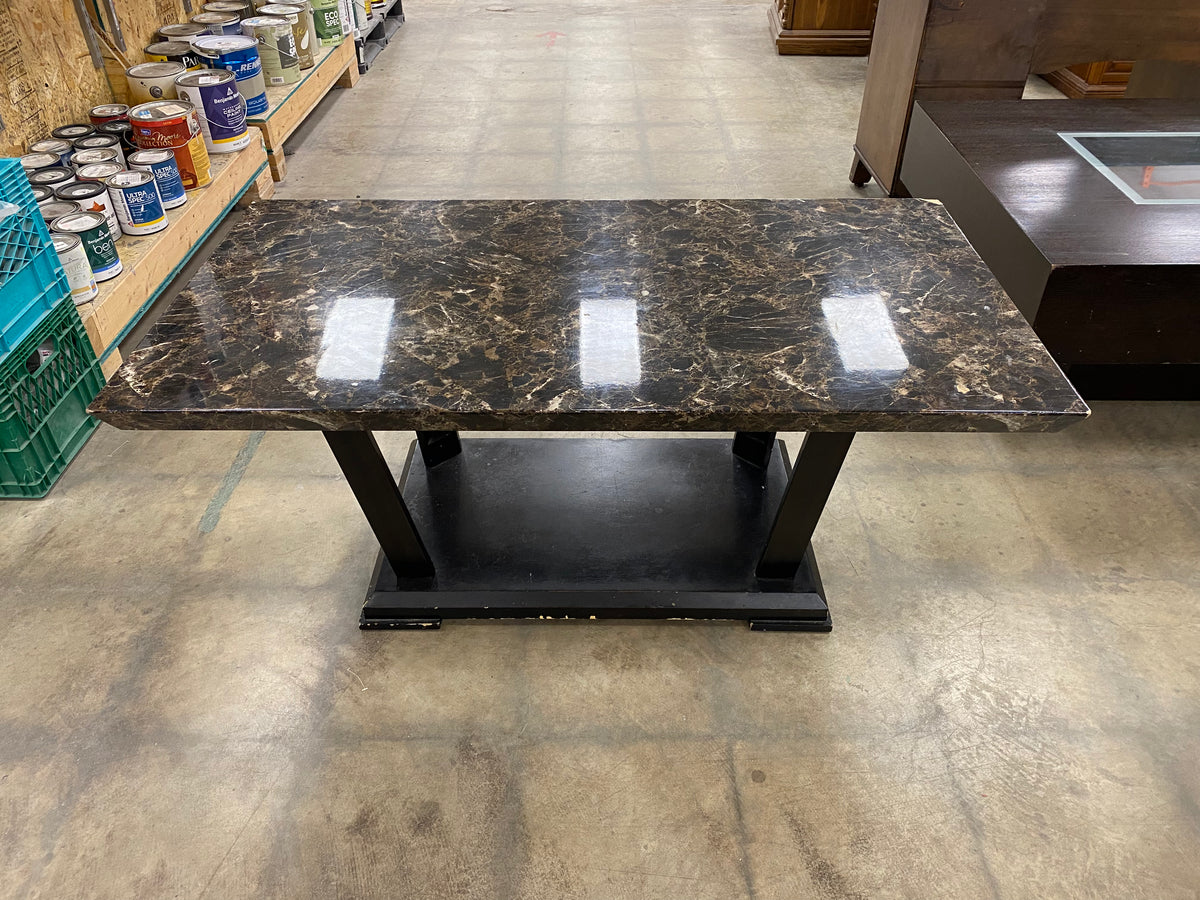 Faux Marble Top  Pattern Table
