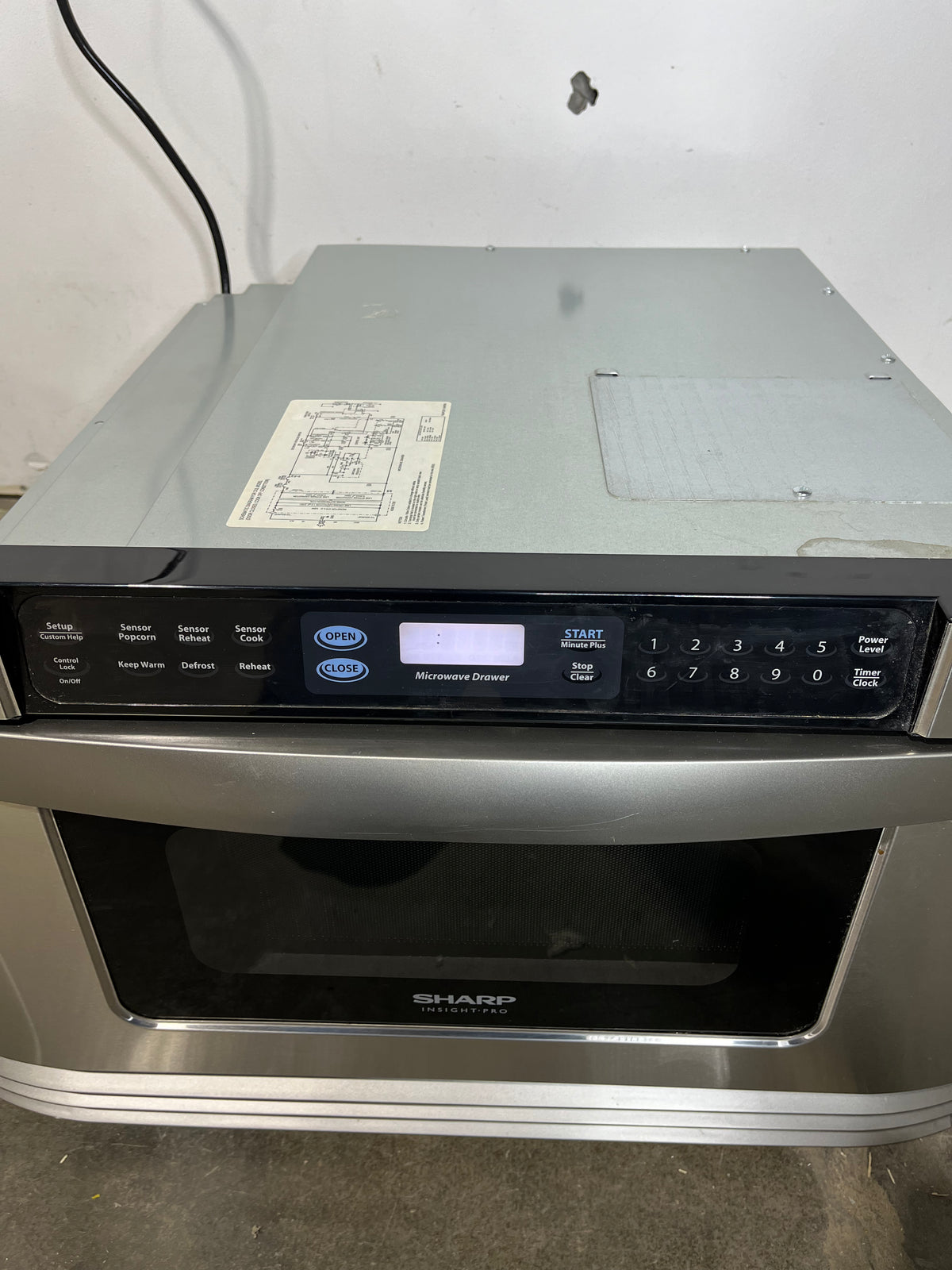 Sharp Insight Pro Microwave Drawer