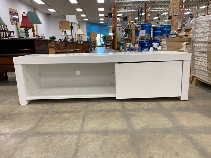 White TV Stand