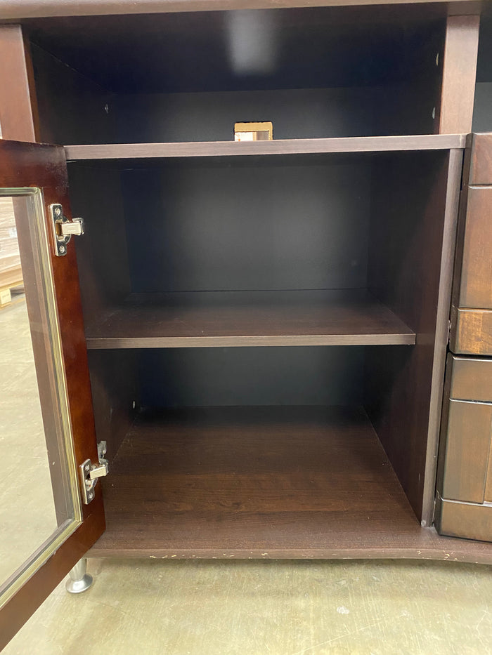 Dark Wooden Entertainment Unit