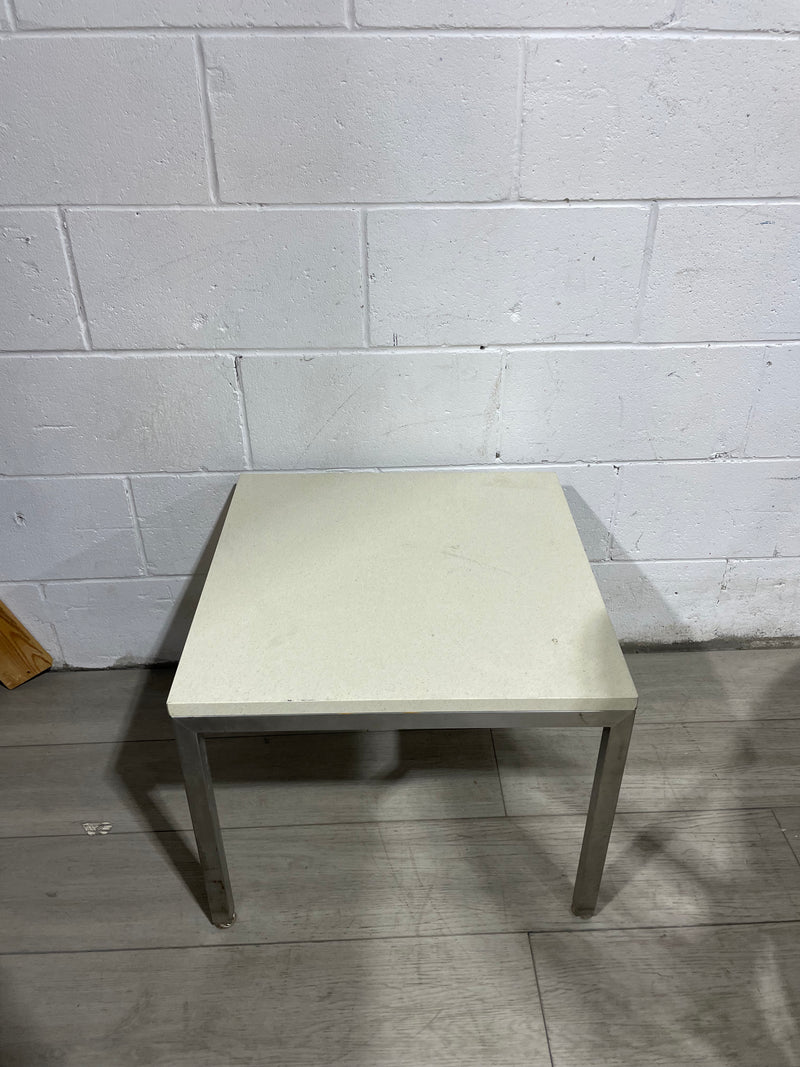 Stone Top Side Table